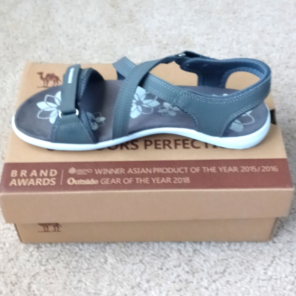 Cute Gray Sandals - Picture 3 of 4